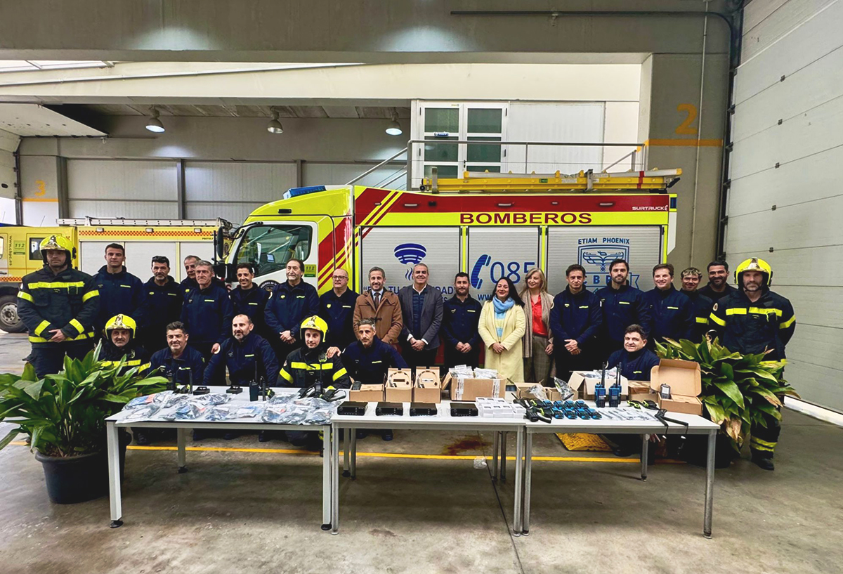 El Consorcio de Bomberos de Cádiz continúa incorporando mejoras en su sistema digital de radiocomunicaciones