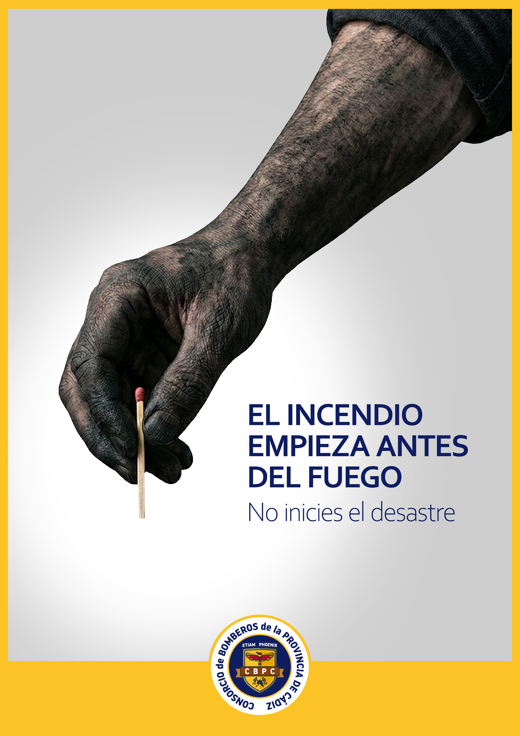 cartel campaña concienciación CBPC