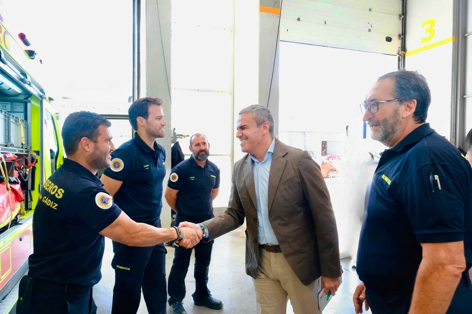 El parque de bomberos de Chiclana, a un paso de su esperada reforma licitada por el Consorcio